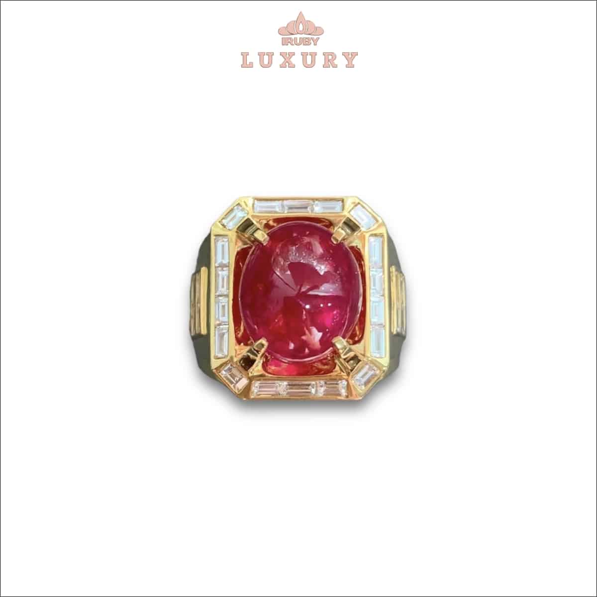 Nhẫn Ruby Luxury mẫu Chủ Tịch - IRRB 237920