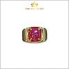 Nhẫn nam Ruby huyết kính mẫu doanh nhân 5,95ct - IRRB 237595 hình ảnh 5