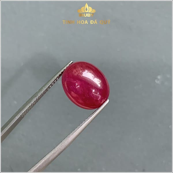 Ruby Cabochon Lục Yên siêu đẹp 9,31ct - IRRB 237931 ảnh đẹp 1