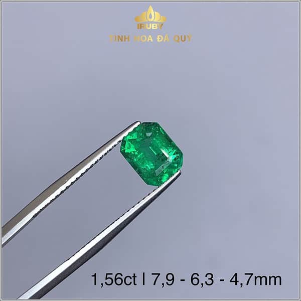 Viên Ngọc Lục Bảo màu xanh táo 1,56ct - IREM 236156 hình ảnh