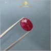 Viên Ruby Cabochon Lục Yên màu đỏ huyết 4,96ct - IRRB 237496 hình ảnh 1