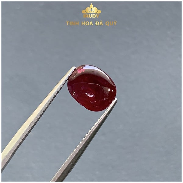 Viên Ruby Cabochon Lục Yên tự nhiên 2,00ct - IRRB 23720 hình ảnh 3