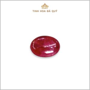 Viên Ruby cabochon Lục Yên chất kính trong 7,05ct – IRRB 237705 hình ảnh