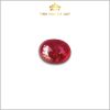 Viên Ruby cabochon màu đỏ huyết 4,50ct - IRRB 236450 hình ảnh 4