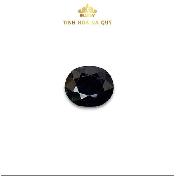 Viên Sapphire đen tuyền tự nhiên 100% 4,18ct - IRSP 237418 hình ảnh 4