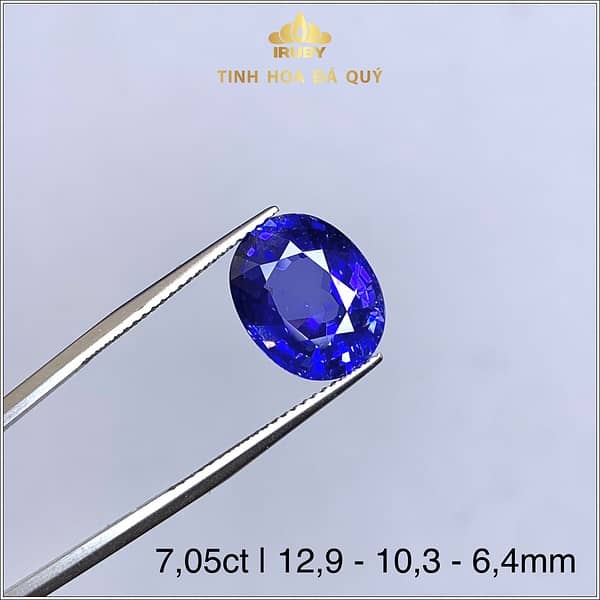 Viên Sapphire màu xanh Lam Hoàng Gia 7,05ct - IRSP 236705 hình ảnh