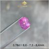 Viên Sapphire phớt hồng tự nhiên nguyên bản 3,78ct - IRSP 237378 hình ảnh 2