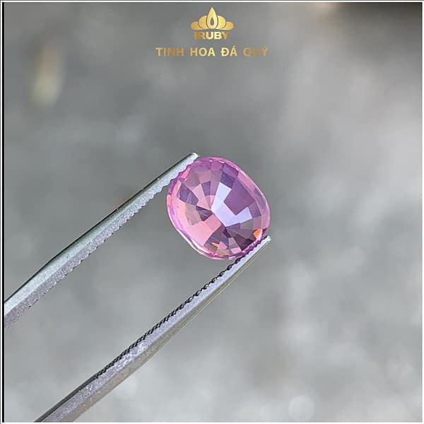 Viên Sapphire phớt hồng tự nhiên nguyên bản 3,78ct - IRSP 237378 hình ảnh 4