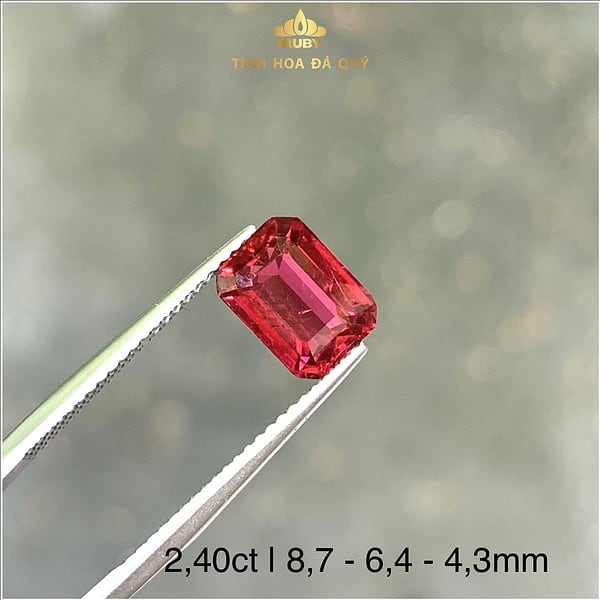 Viên Spinel 2,40ct đỏ đẹp tự nhiên nguyên bản hình ảnh 3