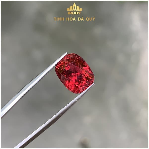 Viên Spinel 6,90ct đỏ lửa rực toàn viên- IRSI 23769 hình ảnh 2