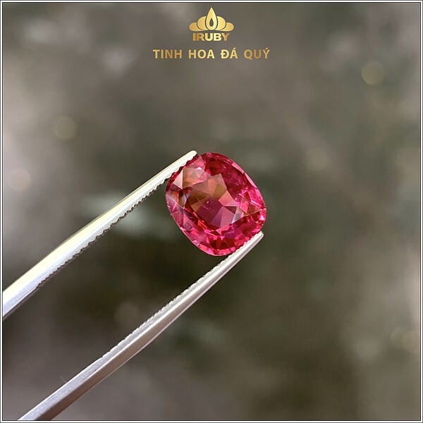 Viên Spinel màu đỏ đẹp Lục Yên 2,98ct - IRSI 237298 hình ảnh 1