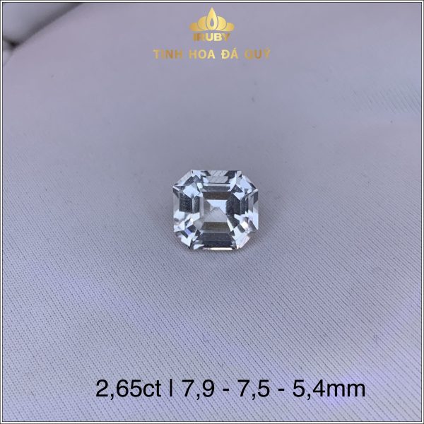 Viên Topaz cắt giác Emerald hiện đại 2,65ct - IRTP 237265 hình ảnh