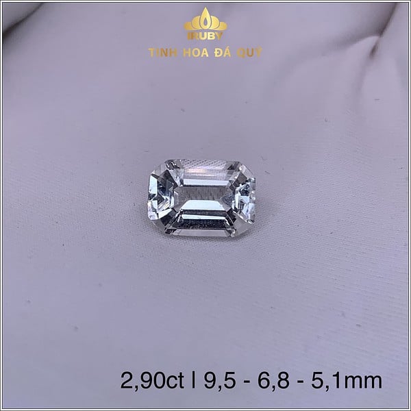 Viên Topaz màu trắng tinh khiết 2,90ct - IRTP 237290 hình ảnh