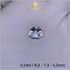 Viên Topaz màu trắng tinh khiết tự nhiên 2,54ct - IRTP 237254 hình ảnh