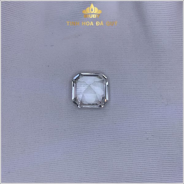 Đá Topaz 3,09ct dáng Emerald hiện đại - IRTP 237309 hình ảnh