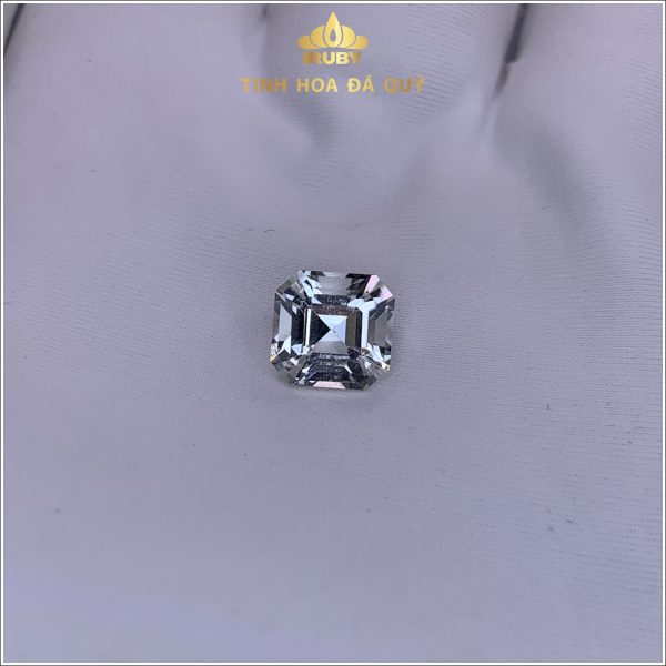 Đá Topaz 3,09ct dáng Emerald hiện đại - IRTP 237309 hình ảnh 2