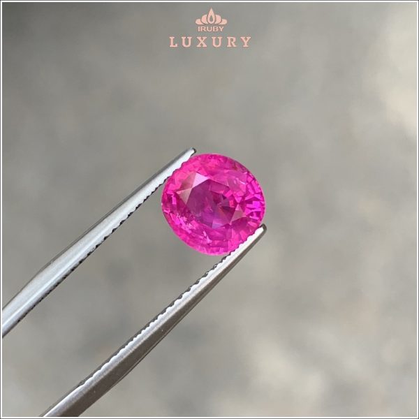 Viên Ruby Facet màu đỏ hồng 2,48ct tự nhiên 100% IRRF143 - 238248 hình ảnh 1