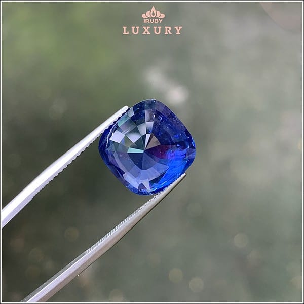 Viên Sapphire xanh lam Hoàng Gia VIP 10,7ct phân khúc Luxury IRBS129 - 238107 hình ảnh 3