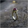 Nhẫn nữ Ruby Vintage phong cách Châu Âu - IRRB 238322 - 7 hình ảnh 2