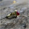 Nhẫn nữ Ruby Vintage phong cách Châu Âu - IRRB 238322 - 4 hình ảnh 5