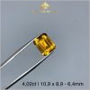 Viên Beryl màu vàng 4,02ct tự nhiên IRBR07 - 238402 hình ảnh