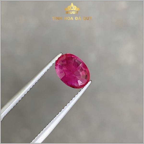 Viên Ruby Facet màu đỏ huyết Lục Yên 2,13ct IRRF139 - 238213 hình ảnh 3