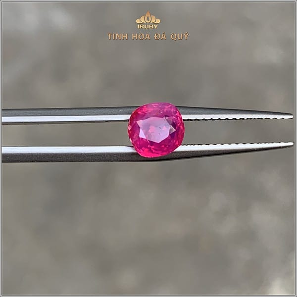 Viên Ruby facet màu đỏ hồng tự nhiên 100% 1,68ct - IRRF137 238168 hình ảnh 1