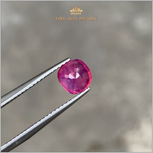 Viên Ruby facet màu đỏ hồng tự nhiên 100% 1,68ct - IRRF137 238168 hình ảnh 5