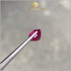 Viên Ruby facet màu đỏ huyết tự nhiên nguyên bản 2,12ct IRRF134 - 23821 hình ảnh 1