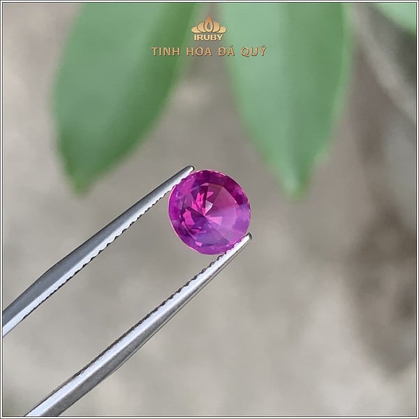 Viên Ruby facet màu hồng sắc đỏ Lục Yên 1,29ct - IRRF135 238129 hình ảnh 4