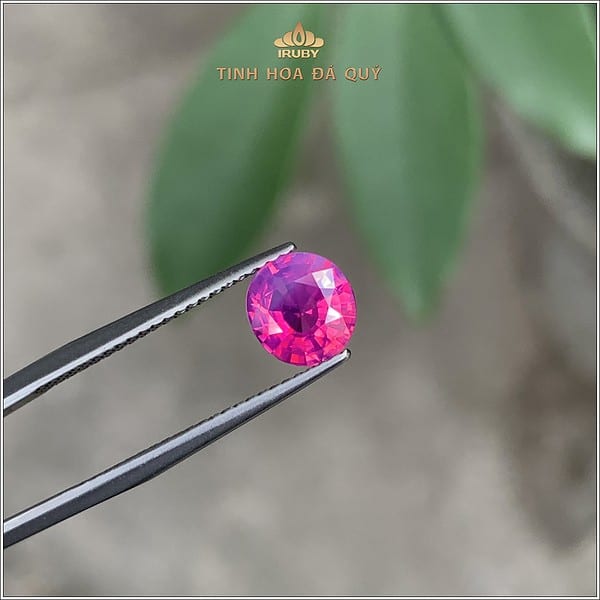 Viên Ruby facet màu hồng sắc đỏ Lục Yên 1,29ct - IRRF135 238129 hình ảnh 5