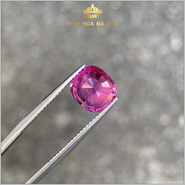 Viên Ruby facet màu hồng tự nhiên 100% 3,58ct IRRF01 - 23835 hình ảnh