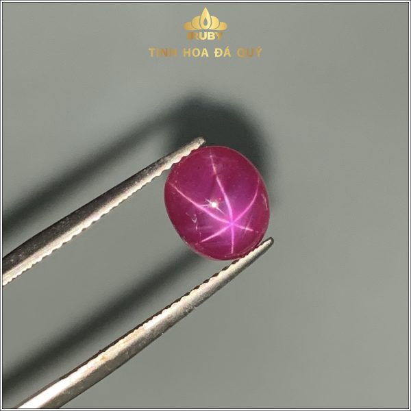 Viên Ruby sao Nghệ An 3,43ct tự nhiên IRSR140 - 238343 hình ảnh hình ảnh 1