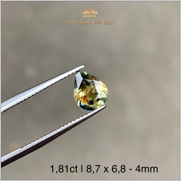 Viên Sapphire Bicolor tự nhiên nguyên bản 1,81ct – IRSP 238181 hình ảnh 2