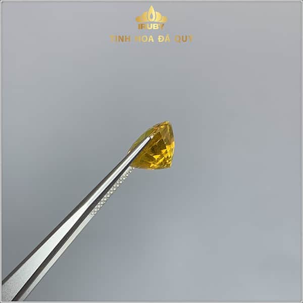 Viên Sapphire màu vàng 7,48ct tự nhiên IRYS122 - 23874 hình ảnh 2