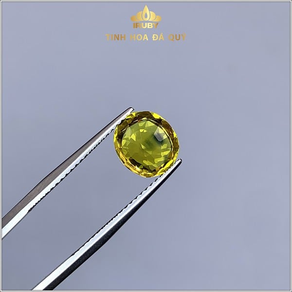 Viên Sapphire màu vàng chanh 2,86ct tự nhiên IRYS125 - 23828 hình ảnh 3