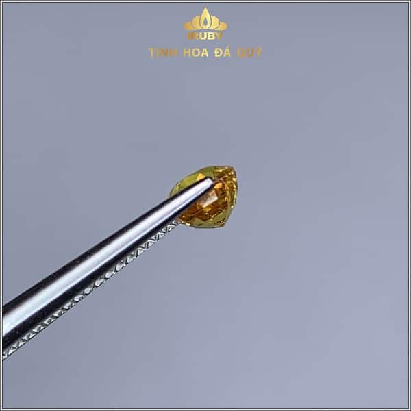 Viên Sapphire màu vàng đẹp tự nhiên 100% 1,11ct - IRSP 238111 hình ảnh 2