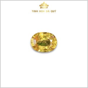 Viên Sapphire màu vàng đẹp tự nhiên 4,23ct IRYS119 - 23842 hình ảnh 4