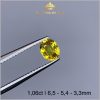 Viên Sapphire màu vàng tự nhiên 100% 1,06ct - IRSP 238106 hình ảnh