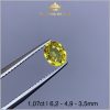 Viên Sapphire màu vàng tự nhiên 100% 1,07ct - IRSP 238107 hình ảnh