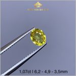 Viên Sapphire màu vàng tự nhiên 100% 1,07ct – IRSP 238107