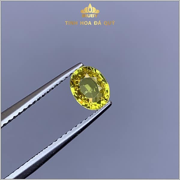 Viên Sapphire màu vàng tự nhiên 100% 1,07ct - IRSP 238107 hình ảnh 1