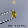 Viên Sapphire màu vàng tự nhiên 100% 1,31ct - IRSP 238131 hình ảnh