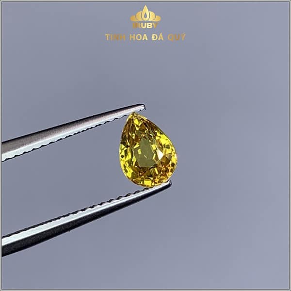 Viên Sapphire màu vàng tự nhiên 100% 1,31ct - IRSP 238131 hình ảnh 1