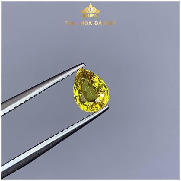 Viên Sapphire màu vàng tự nhiên nguyên bản 1,05ct - IRSP 238105 hình ảnh 1