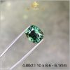 Viên Sapphire màu xanh lục 4,80ct tự nhiên 100% IRGS127 - 238480 hình ảnh 2