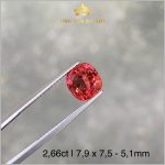 Viên Spinel màu đỏ hồng Lục Yên 2,66ct – IRSI52 238266