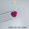 Viên Garnet trái tim màu hồng tím 3,00ct IRGN82 - 233300 hình ảnh 1