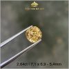 Viên Zircon màu vàng Gold tự nhiên 100% 2,64ct IRZC08 - 238264 hình ảnh