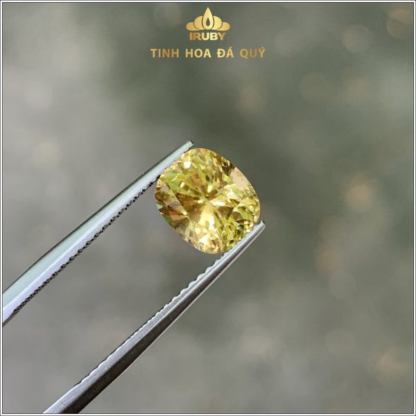 Viên Zircon màu vàng Gold tự nhiên 100% 2,85ct IRZC07 - 238285 hình ảnh 1